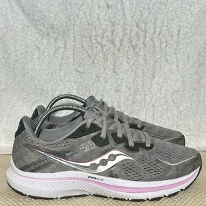 Saucony Womens Alloy Quartz Omni 20 Running Athletic Sneakers Shoes SZ US 9.5